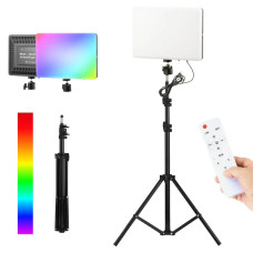 Светодиодная прямоугольная LED лампа PM-26 для фотостудии RGB 14 цветов
